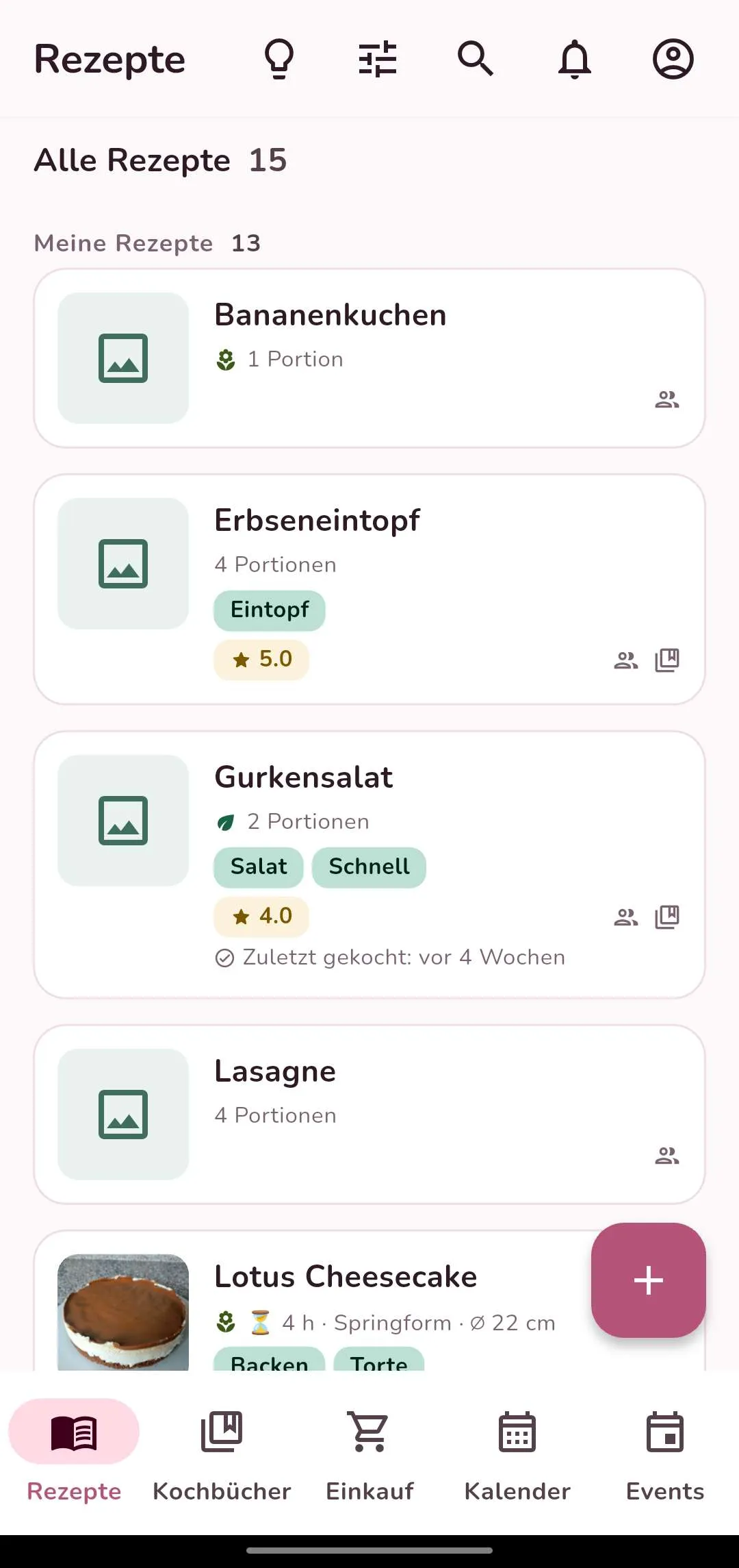 Happi Happi: Alle Rezepte an einem Ort