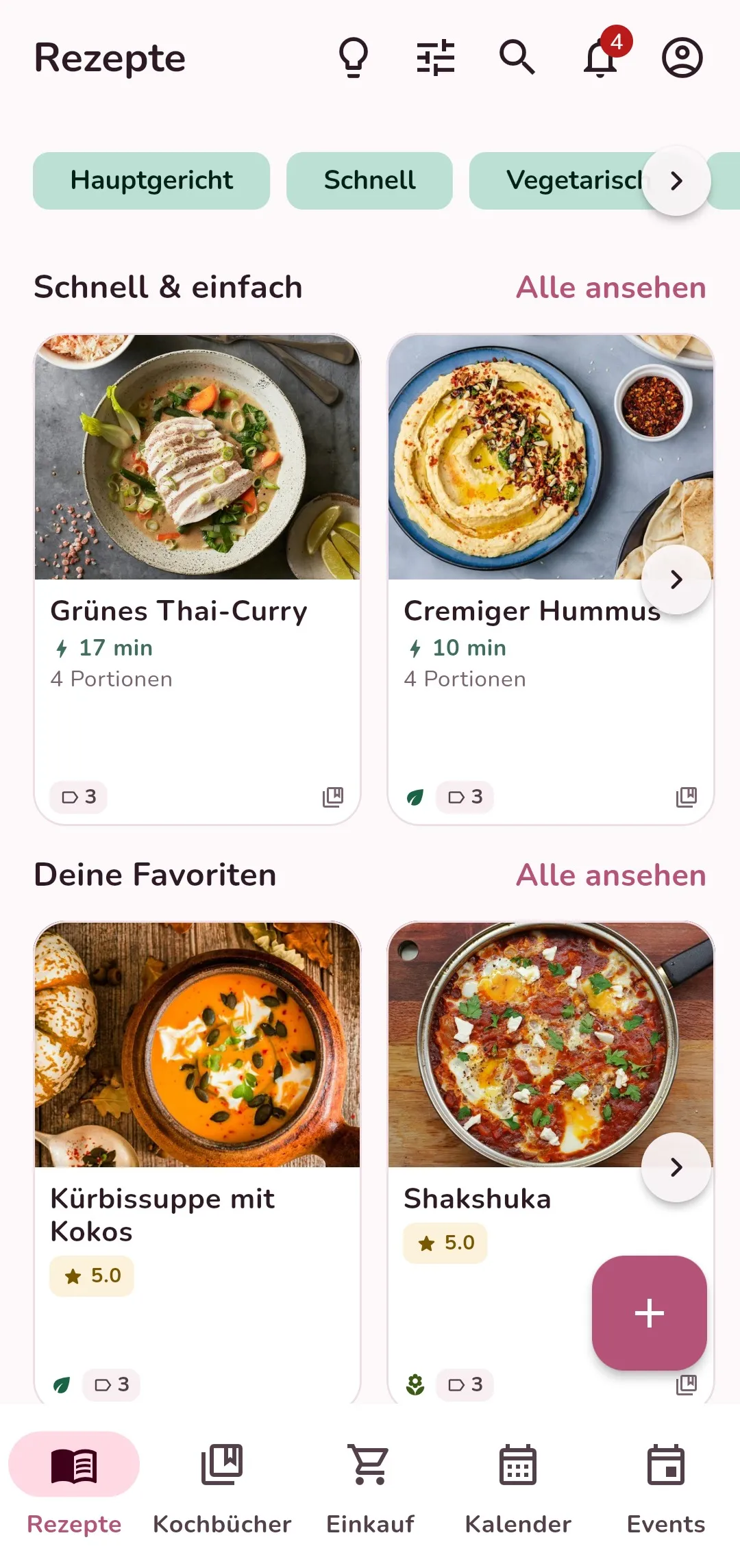 Happi Happi: Alle Rezepte an einem Ort