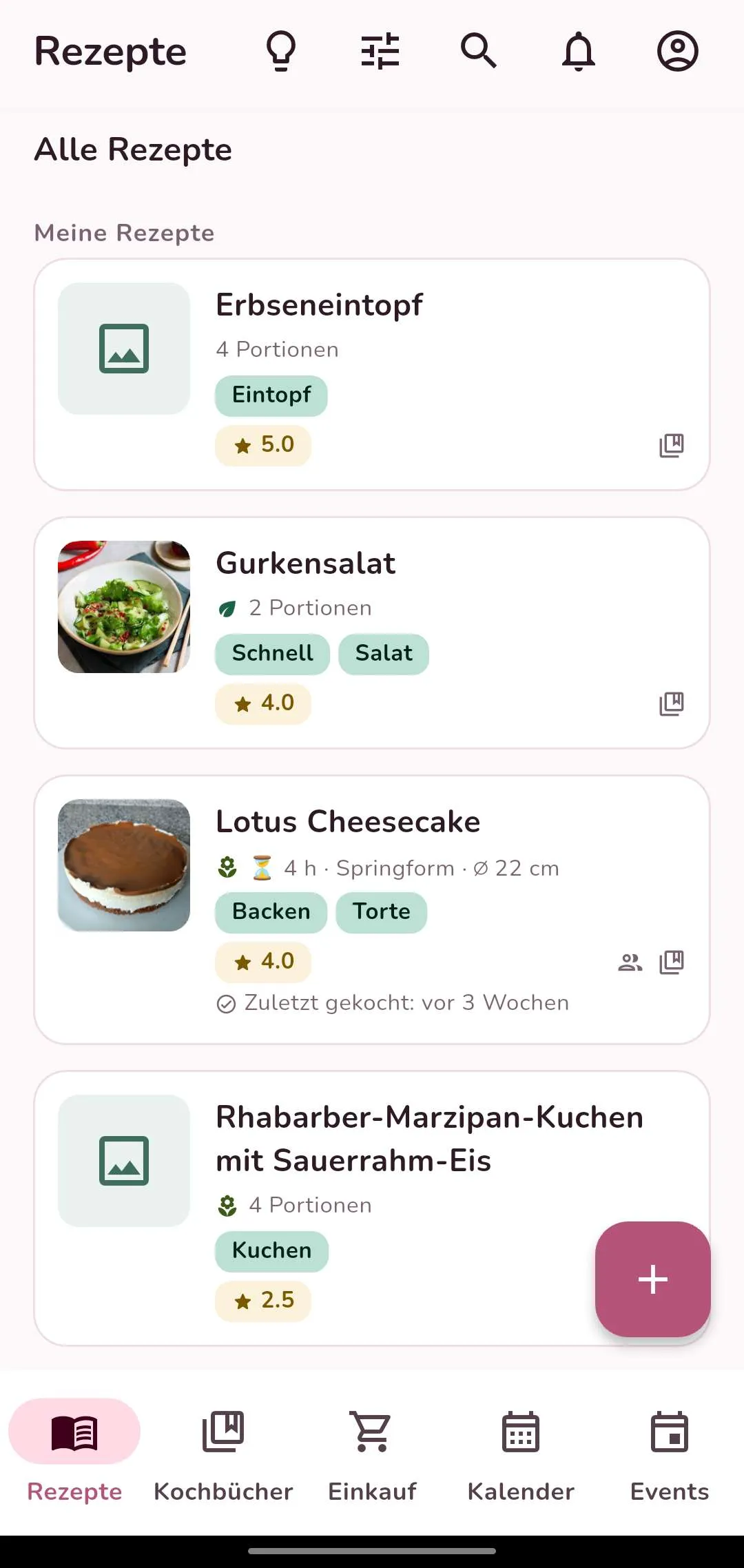 Happi Happi: Alle Rezepte an einem Ort